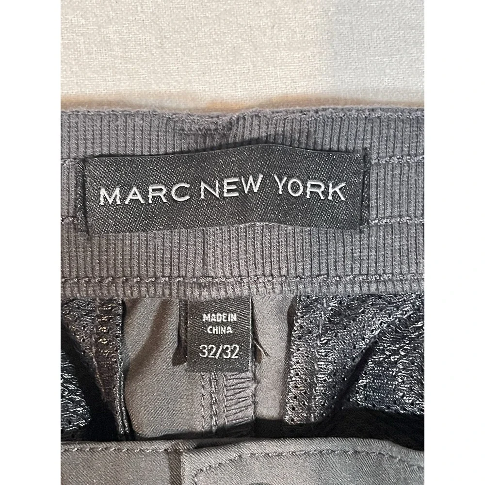 Marc New York 32x32 Men's Gray Performance Stretch Golf Pants